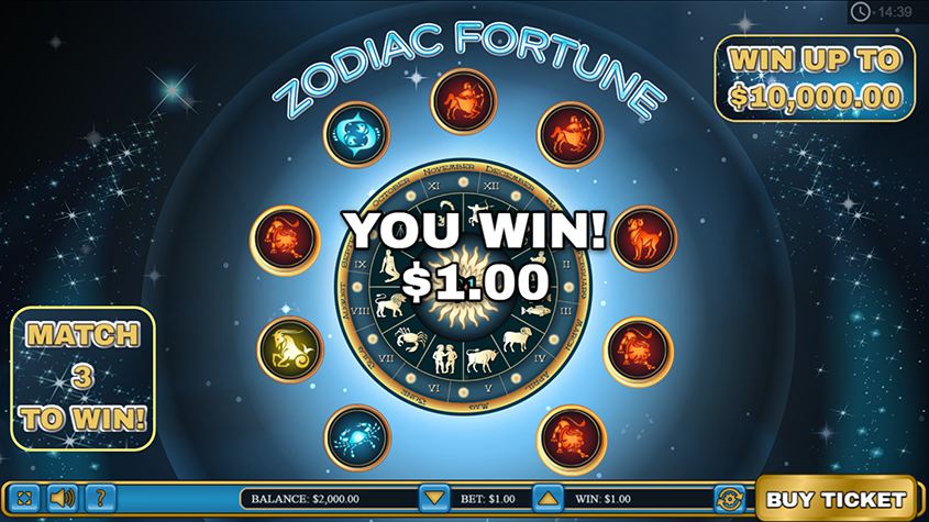 “Zodiac Fortune casino fun88” มีขนาดของการชนะที่มีประสิทธิภาพสูงถึง 100,000 คะแนน